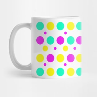 Neon Dots Mug